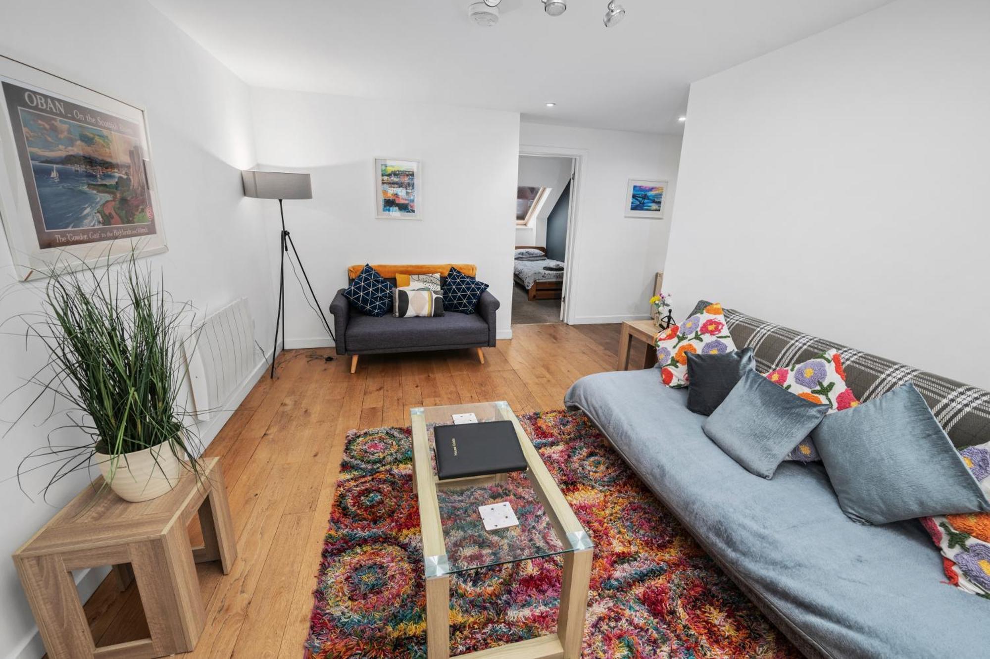 Stunning 2Br Loft Apt In Oban - Sea Views Exterior photo