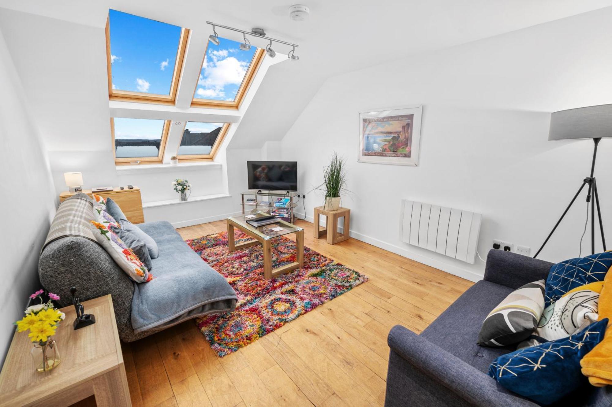 Stunning 2Br Loft Apt In Oban - Sea Views Exterior photo